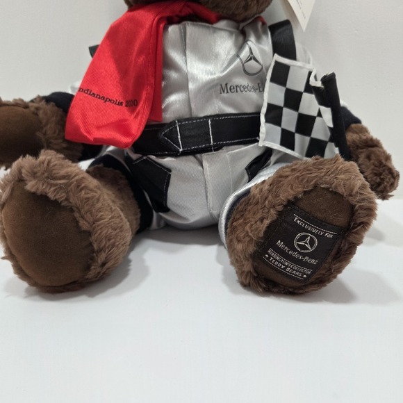 Rare Herrington Collector Teddy Bear Mercedes-Benz Indianapolis 2000 Collectors - Picture 3 of 11